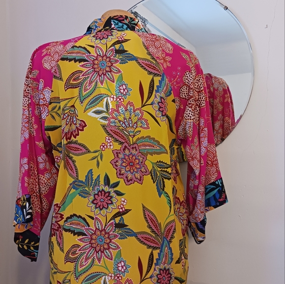 Johnny Was Jade Multi Short Kimono - Picture 4 of 8